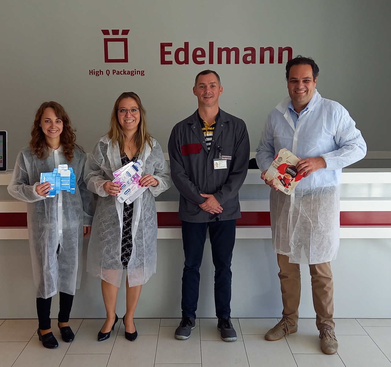 Dr. Blum az Edelmann vállalat magyarországi központjába is ellátogatott 